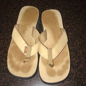 Rainbow sandals with heel